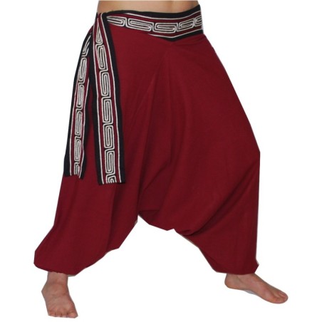 Sarouel Etnik XL Bordeaux