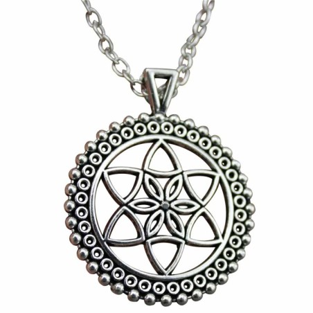 collar flor de la vida