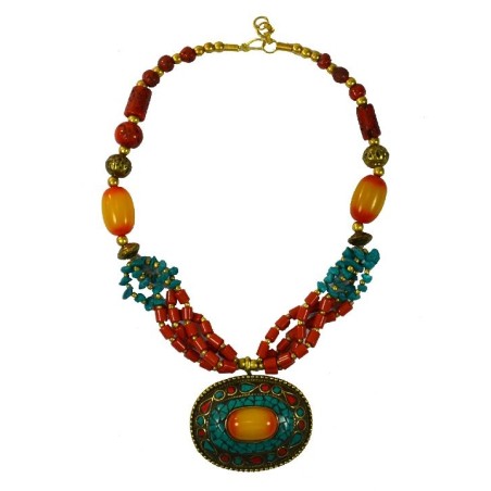 Grande Collar Tibetano