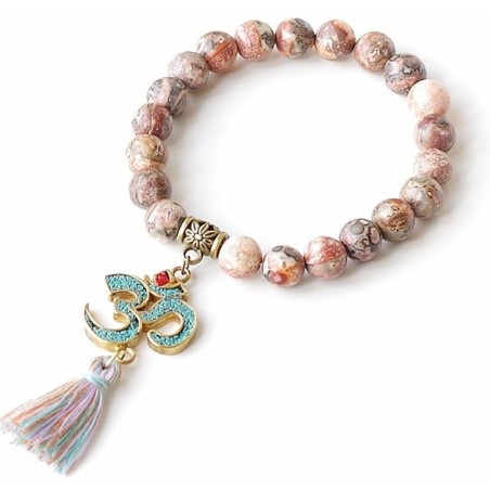 Pulsera Jaspe Aum