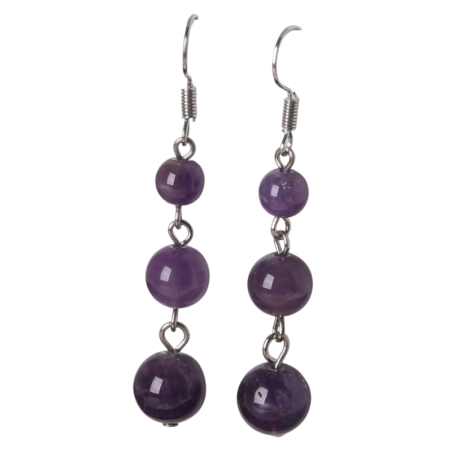 Pendientes de amatista