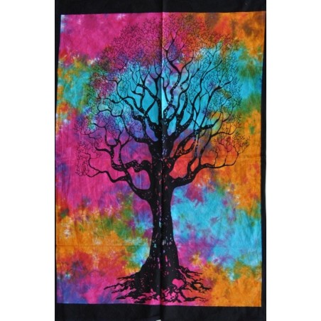 Tapiz Árbol Multicolor