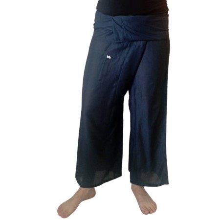 Pantalones Tailandeses Rayon Azul Marino
