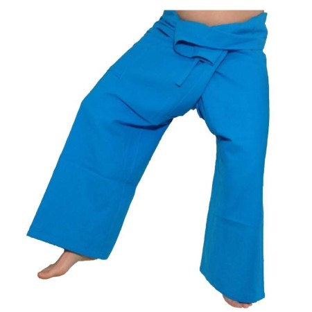 Pantalones Tailandeses XL Azul Cielo