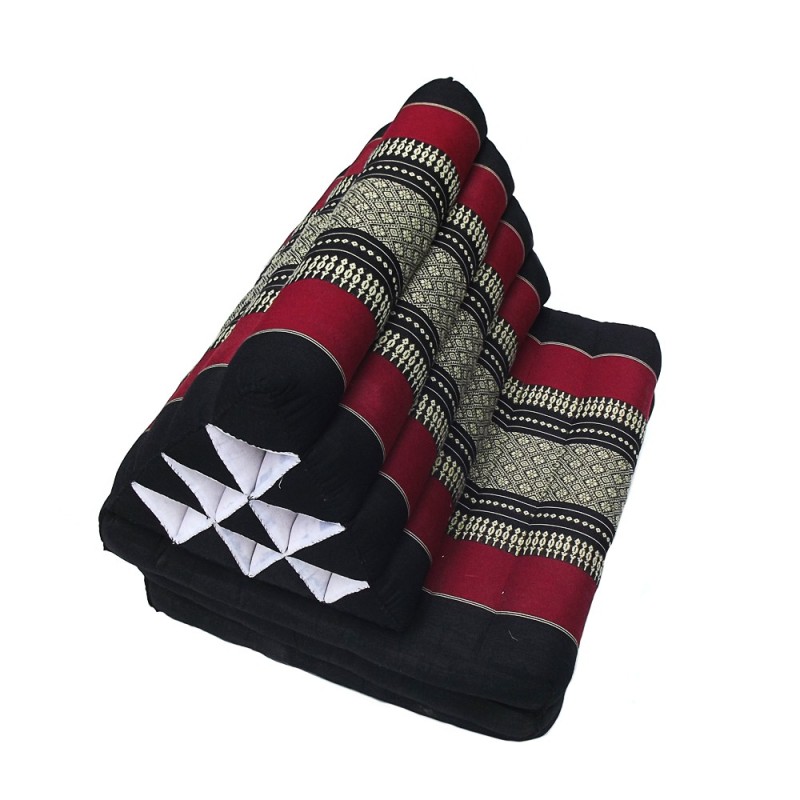 Almohada Triangular Tailandes MEDIUM Negro