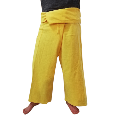 Pantalones Tailandeses XL Baratos - Amarillos