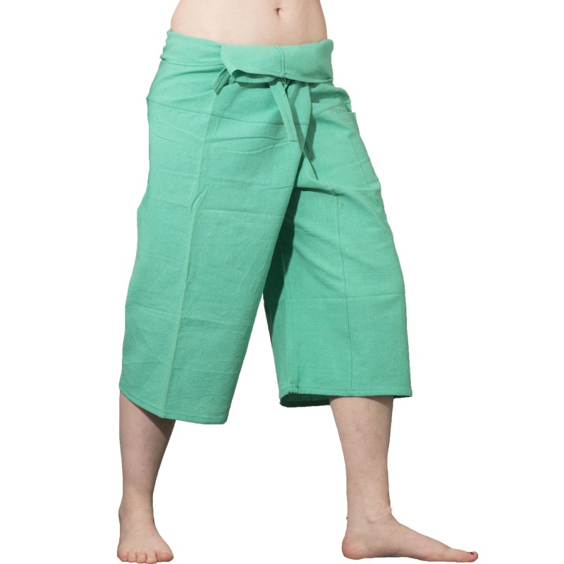 Thaï Capris - Budget Option - Turquoise green