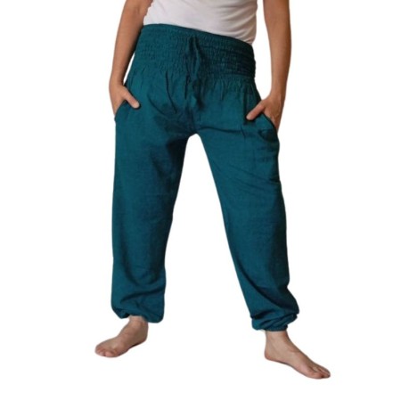 Pantalon Népalais Bleu