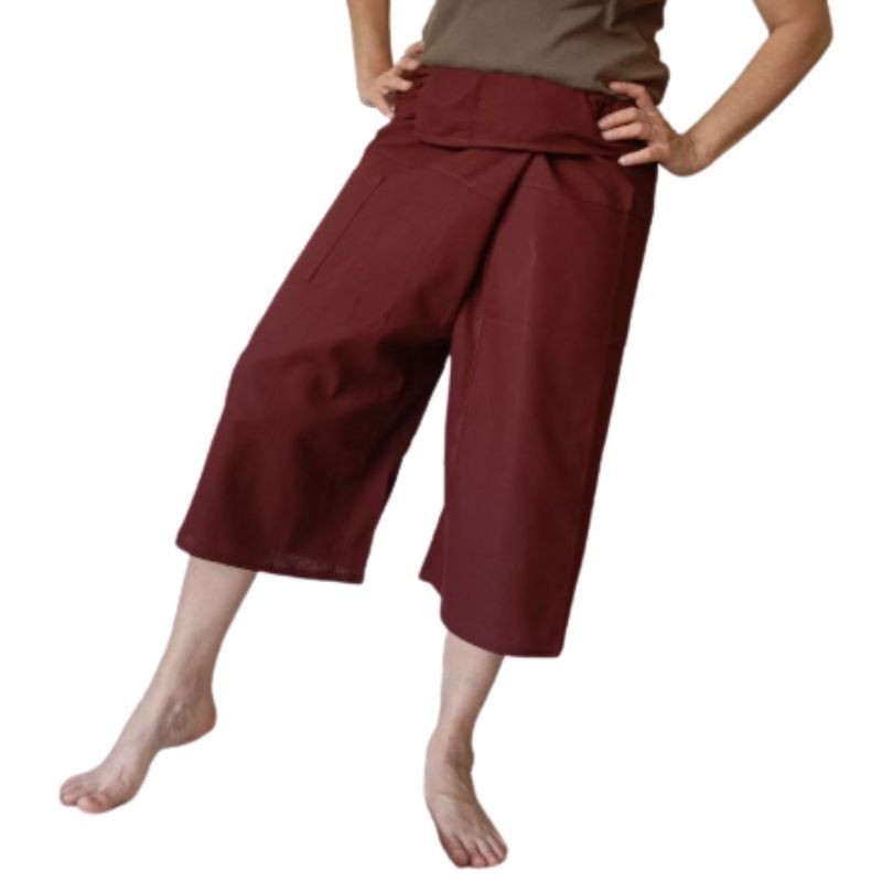 Thaï Capris - Budget Option - Dark brown