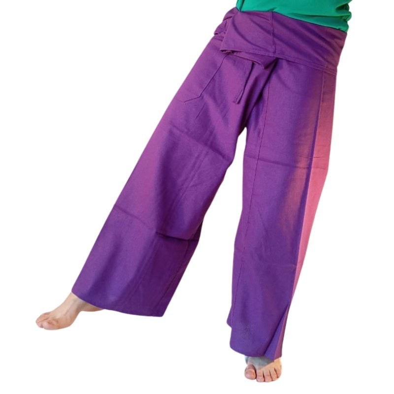 Pantalones Tailandeses Arasia Violeta