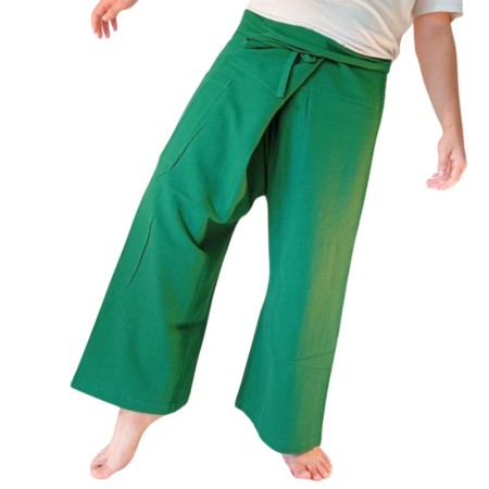 Pantalones Tailandeses Arasia Verde