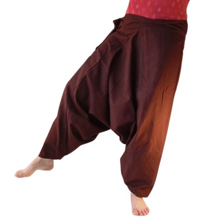 XL Harem Pants Chocolate