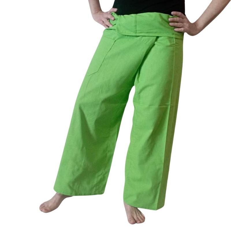 Pantalón Tailandés Barato Verde Claro