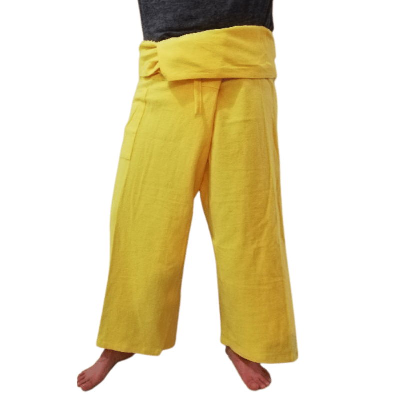 Pantalones Tailandeses XL Arasia Amarillos