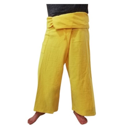 Pantalon Thailandais Jaune